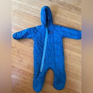 Patagonia Puffball Reversible Blue Bunting